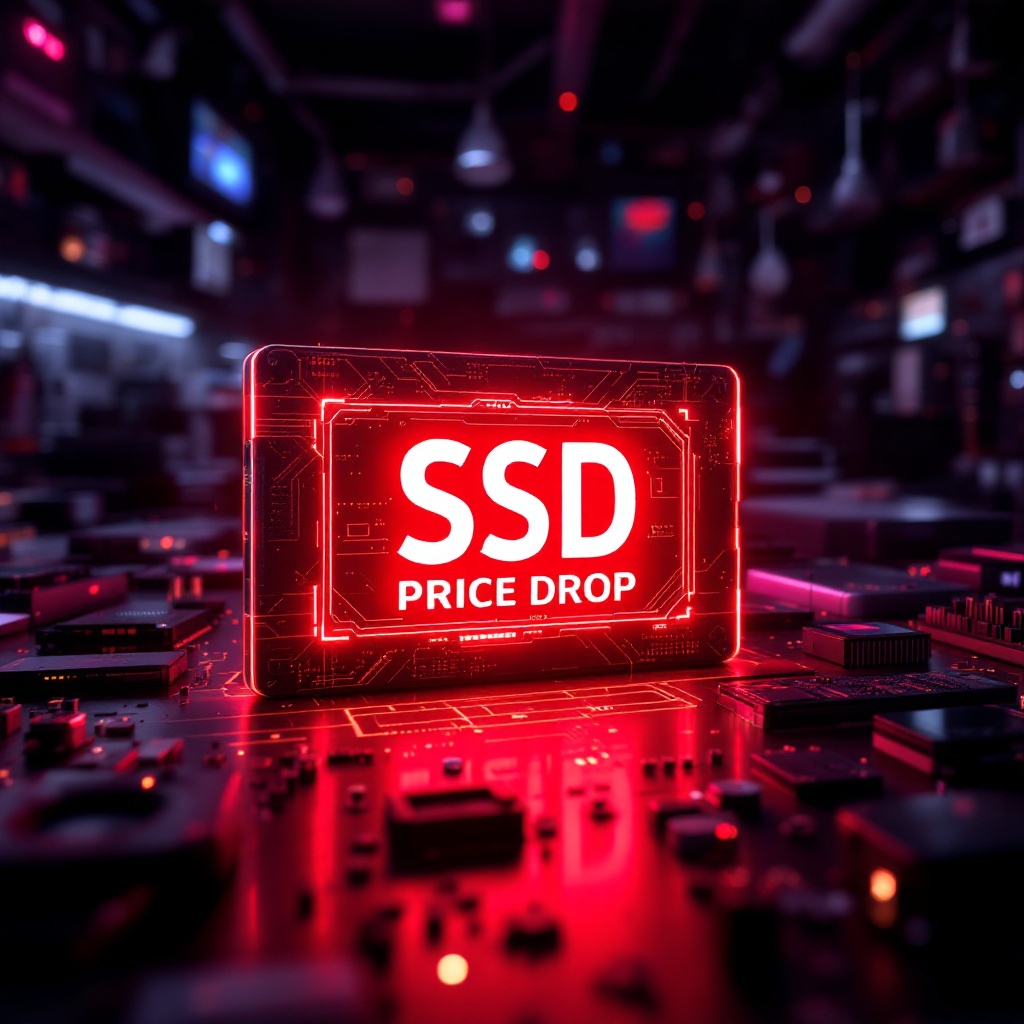 SSD 가격 하락 예고