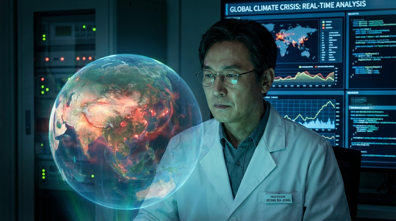 기후 위기의 심각성을 분석하는 한국인 기후 과학자