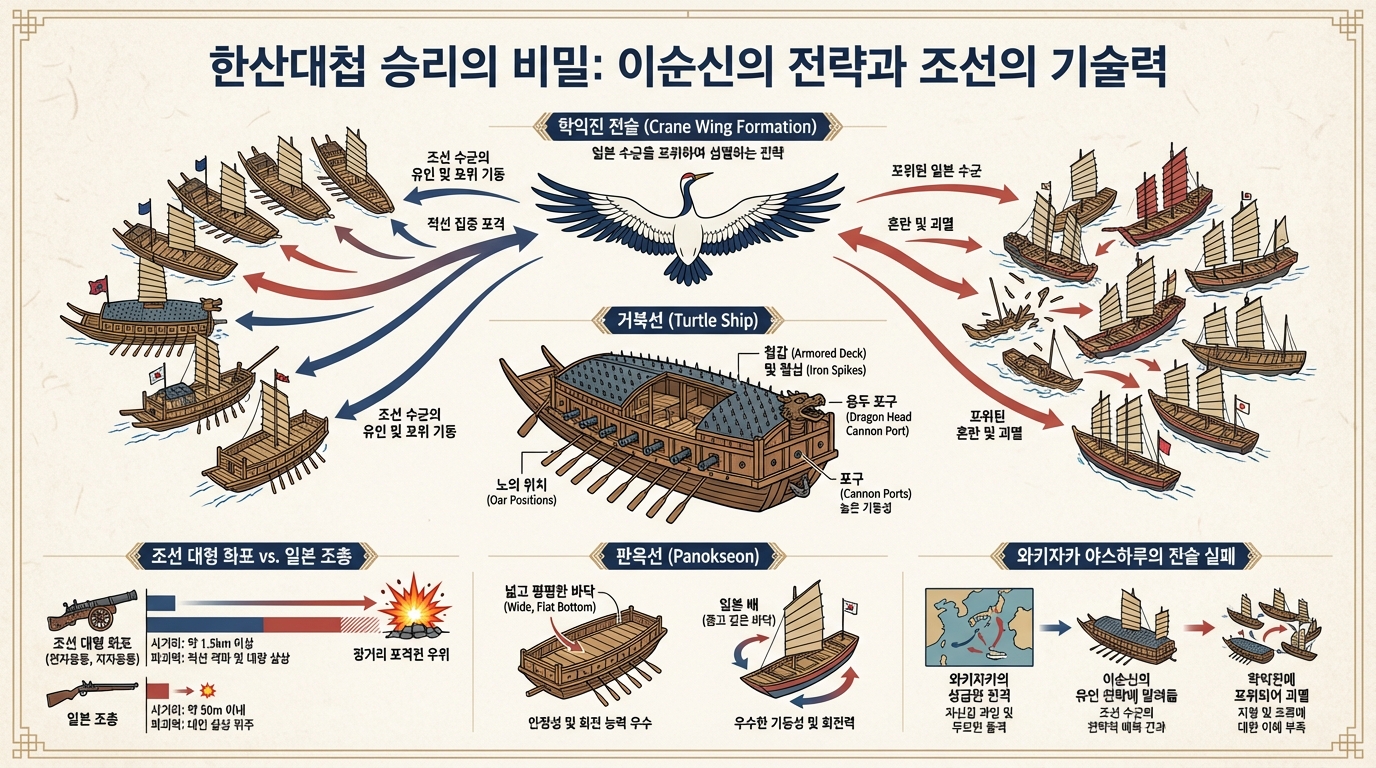 와키자카를 떨게 한 이순신 해전 승리 비결