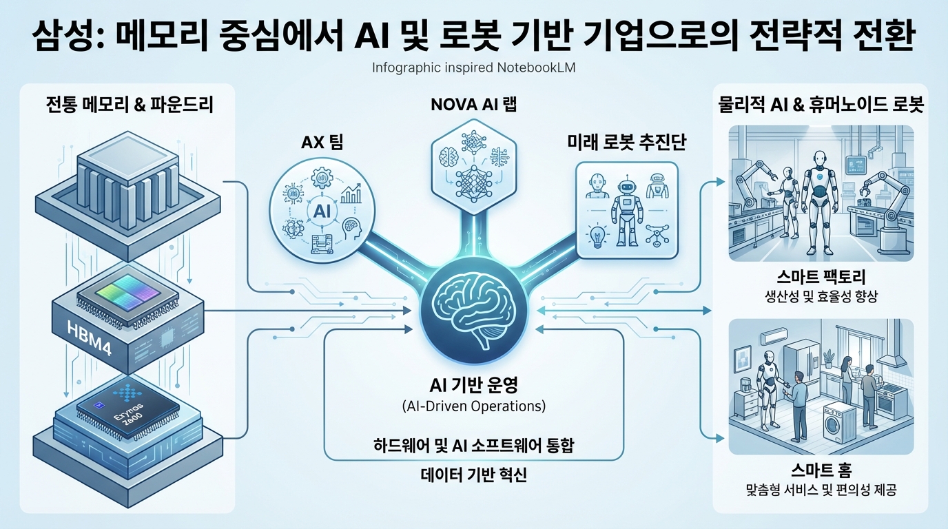 피지컬 AI가 이끄는 삼성전자의 놀라운 혁신