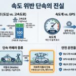 과속 카메라 단속 기준 완벽 분석