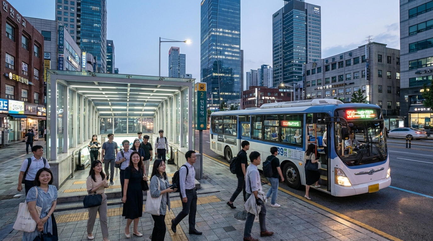 대체 공휴일로 더 길어진 휴일을 맞아 공원에서 즐거운 시간을 보내는 한국 가족
