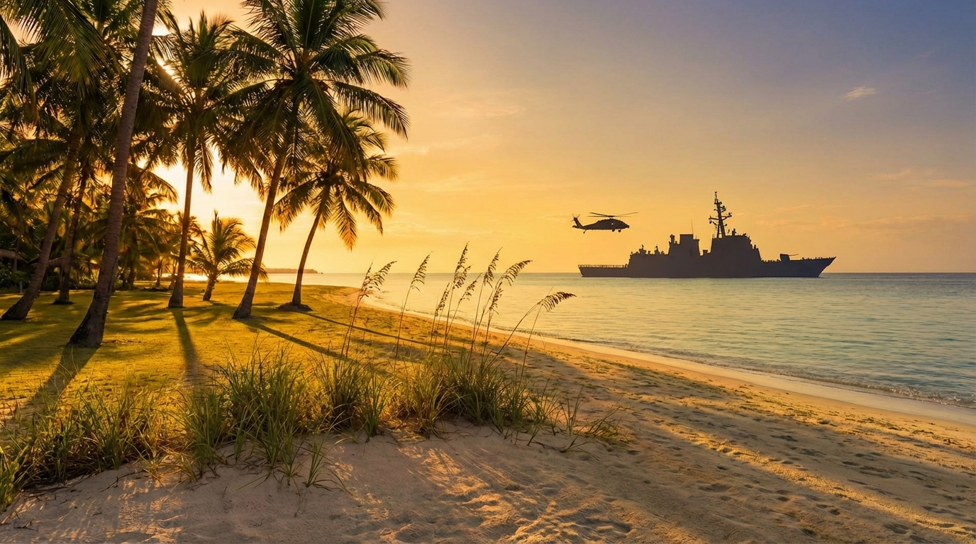 카리브해와 남미에 얽힌 미국과 베네수엘라의 지정학적 대립