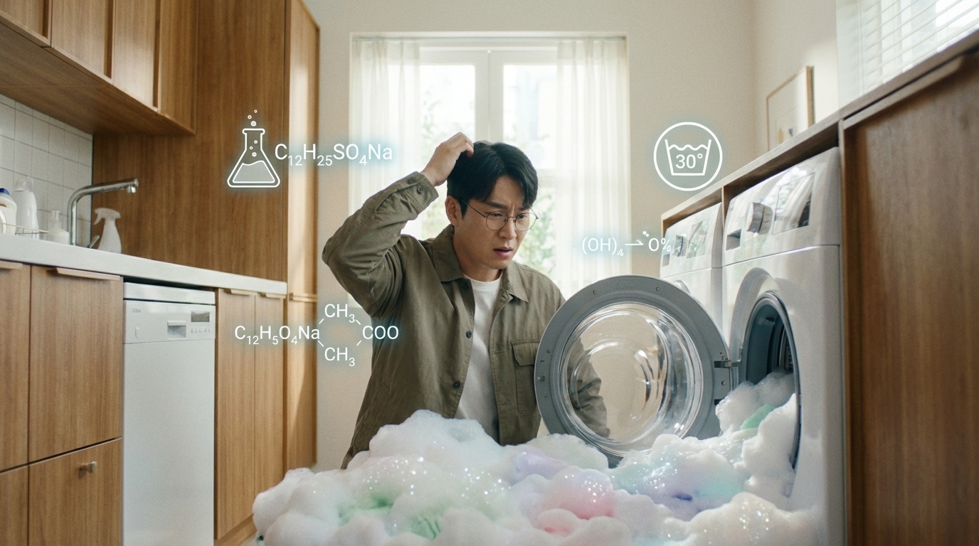 깨끗한 빨래의 과학: 세제와 섬유유연제, 건조의 비밀