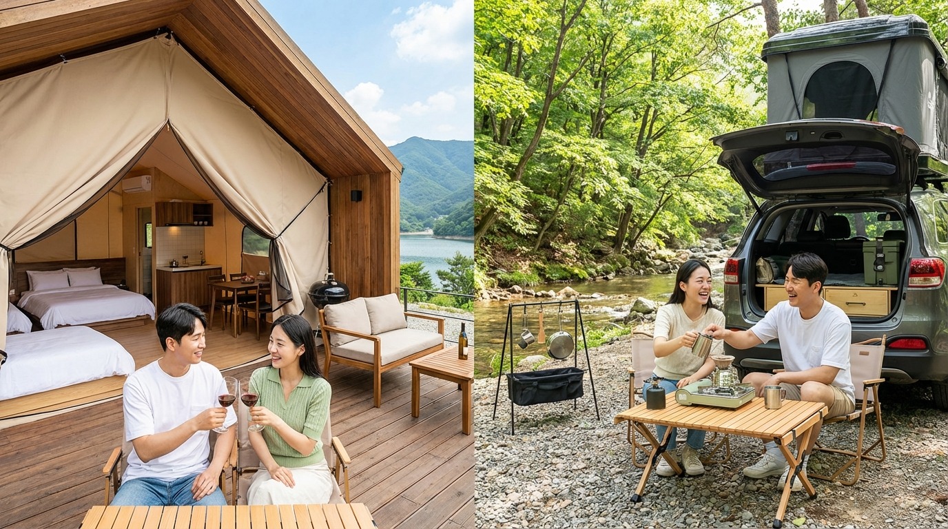 캠핑 소비 패턴의 변화: 편리함 추구