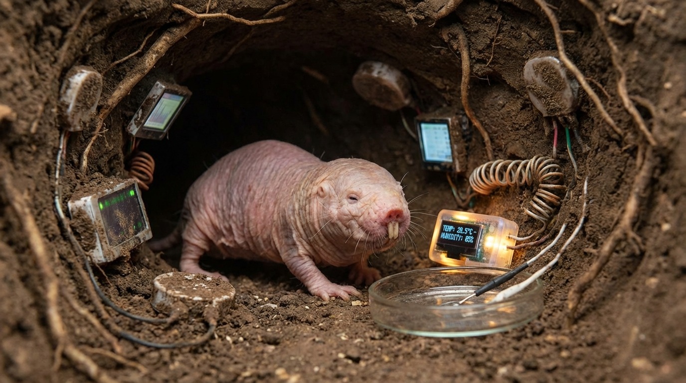 벌거숭이 두더지 쥐: 늙지 않는 포유류의 경이로움