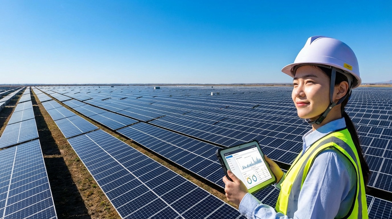 중국 태양광 산업의 압도적인 위상