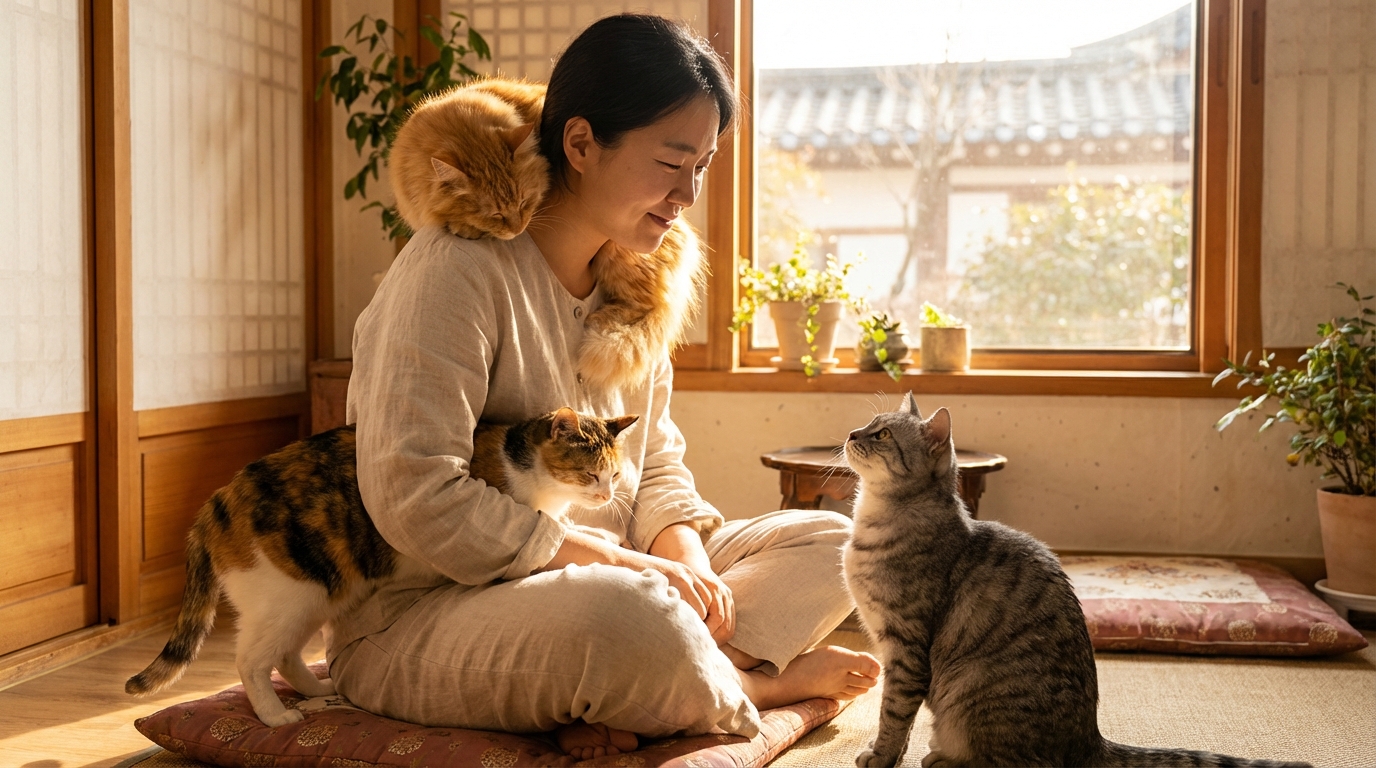 반려묘와의 깊은 유대감을 위한 지속적인 노력: 이해와 사랑의 여정
