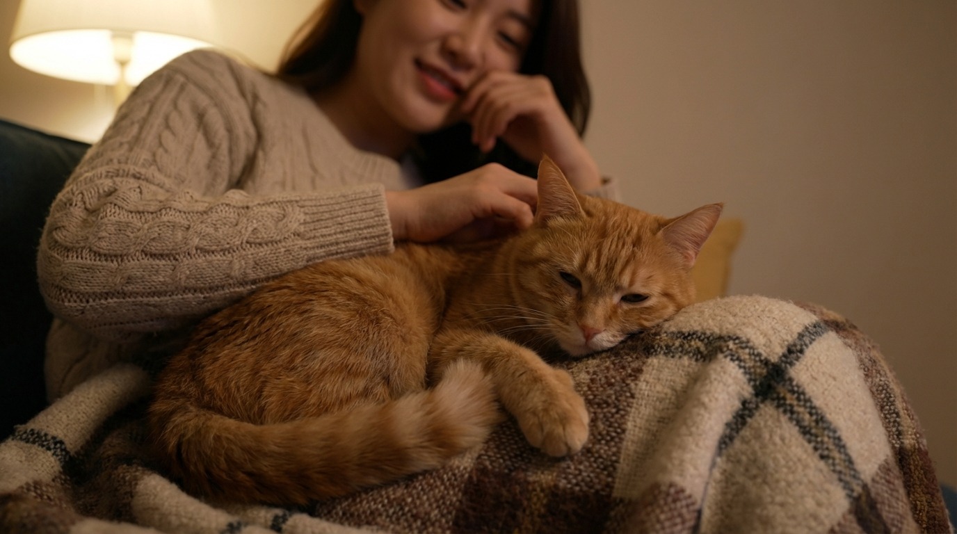 엄마 고양이로 인식할 때의 명확한 신호들: 깊은 신뢰와 의존의 표현