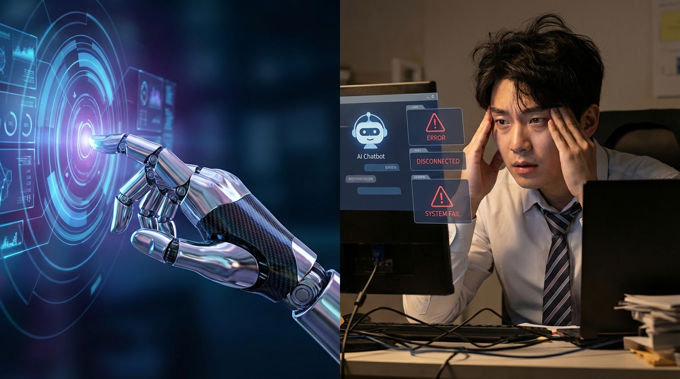 AI 시장, 희비가 엇갈리는 현실: 환상과 현실 사이