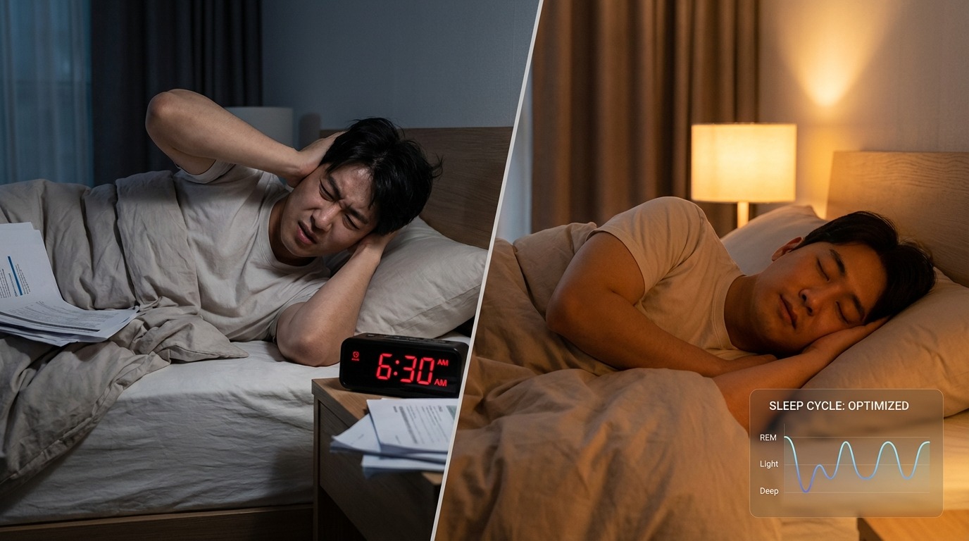 수면의 두 가지 핵심 비밀: 수면압과 일주기 리듬의 상호작용