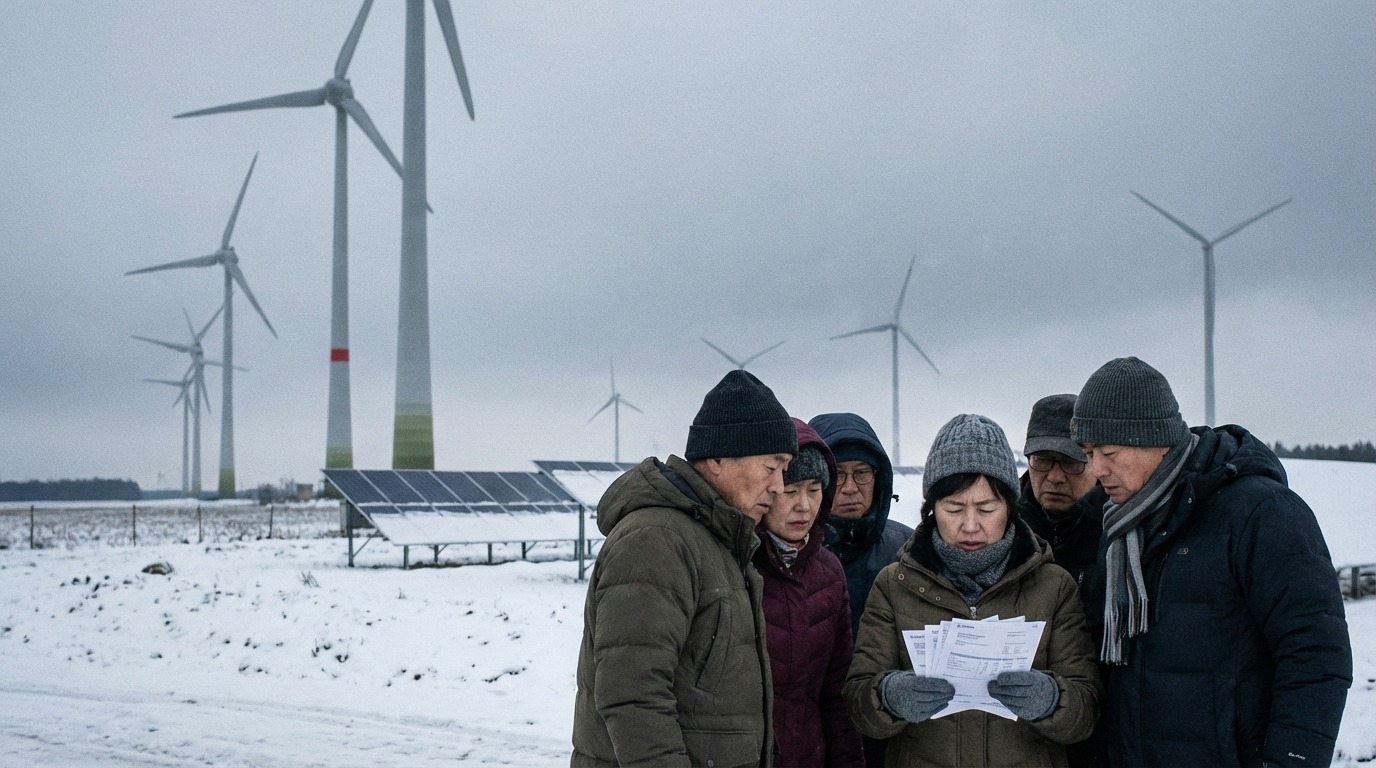 독일의 재생에너지 정책과 높아지는 유럽인의 전기 요금 부담