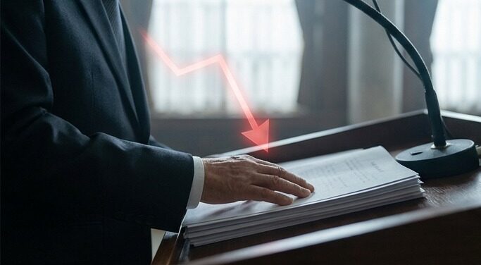 한국 중앙은행 총재의 발언 뒤 숨겨진 원화 가치 하락 그래프