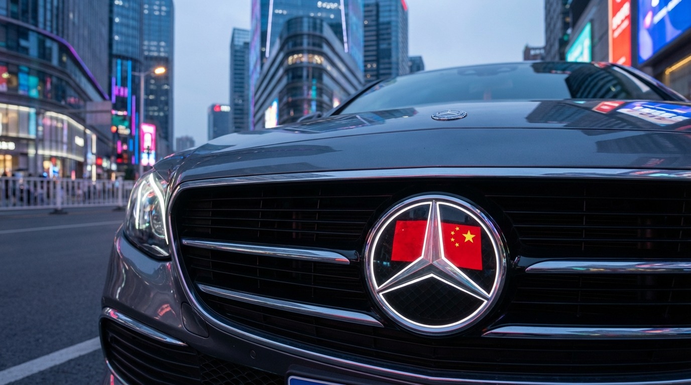 독일차 벤츠 왜 중국에 끌려갈 수밖에 없었나