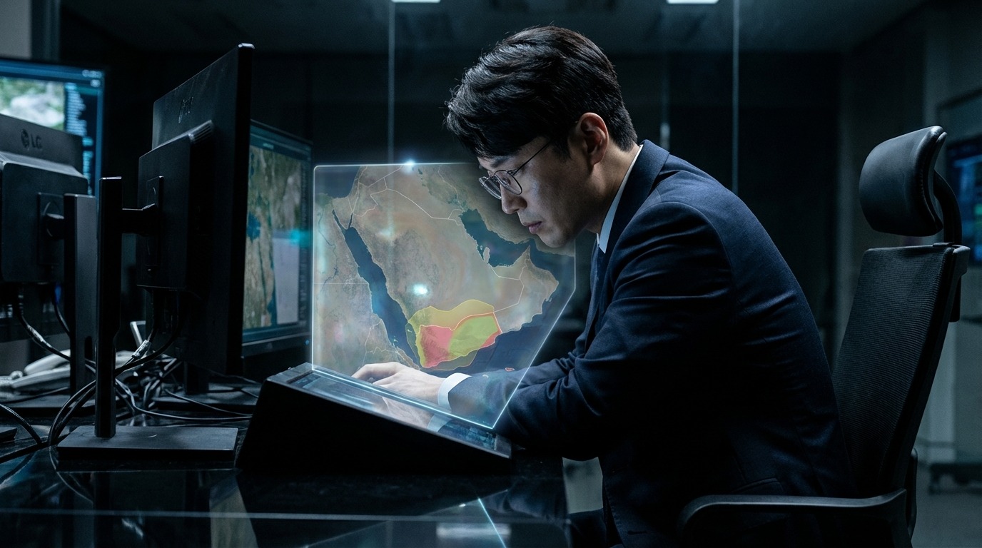 아라비아반도 예멘의 복잡한 상황을 분석하는 외교관