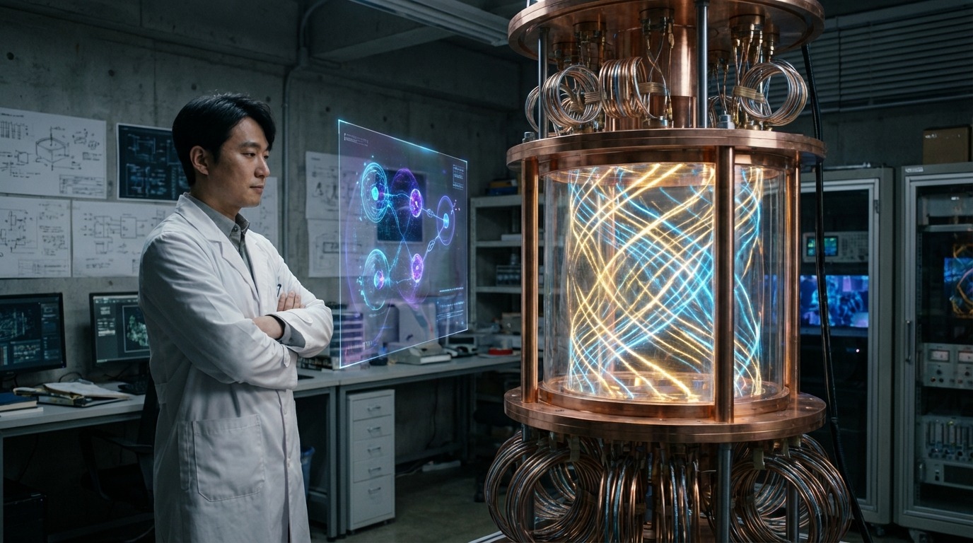 복잡한 양자 방정식을 설명하는 한국인 물리학 교수